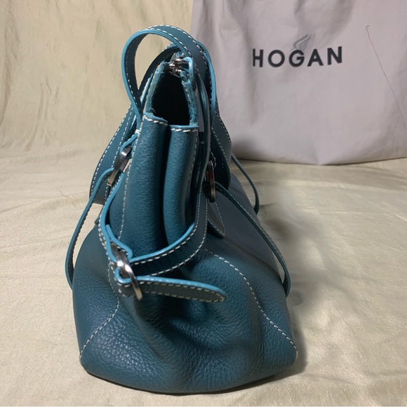 Hogan leather handbag tote made in Italy🇮🇹 - Picture 3 of 12